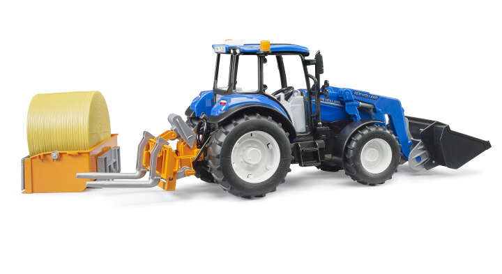 bruder Traktor New Holland T5.120 mit Frontlader